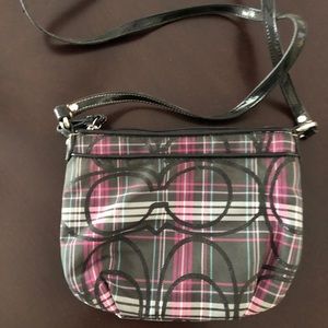 Coach cross body purse